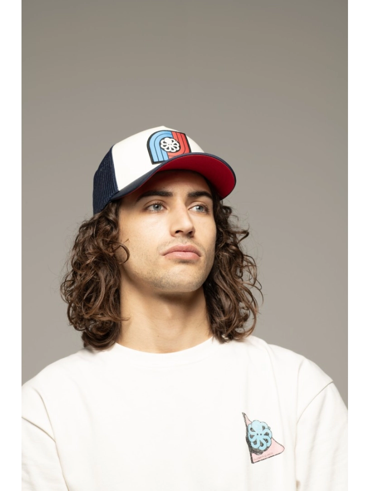 Trucker cap double J navy Francaise - Afbeelding 2