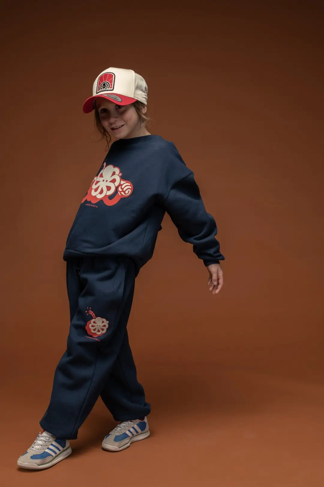 Sweat shirt kids big boom navy - Afbeelding 2