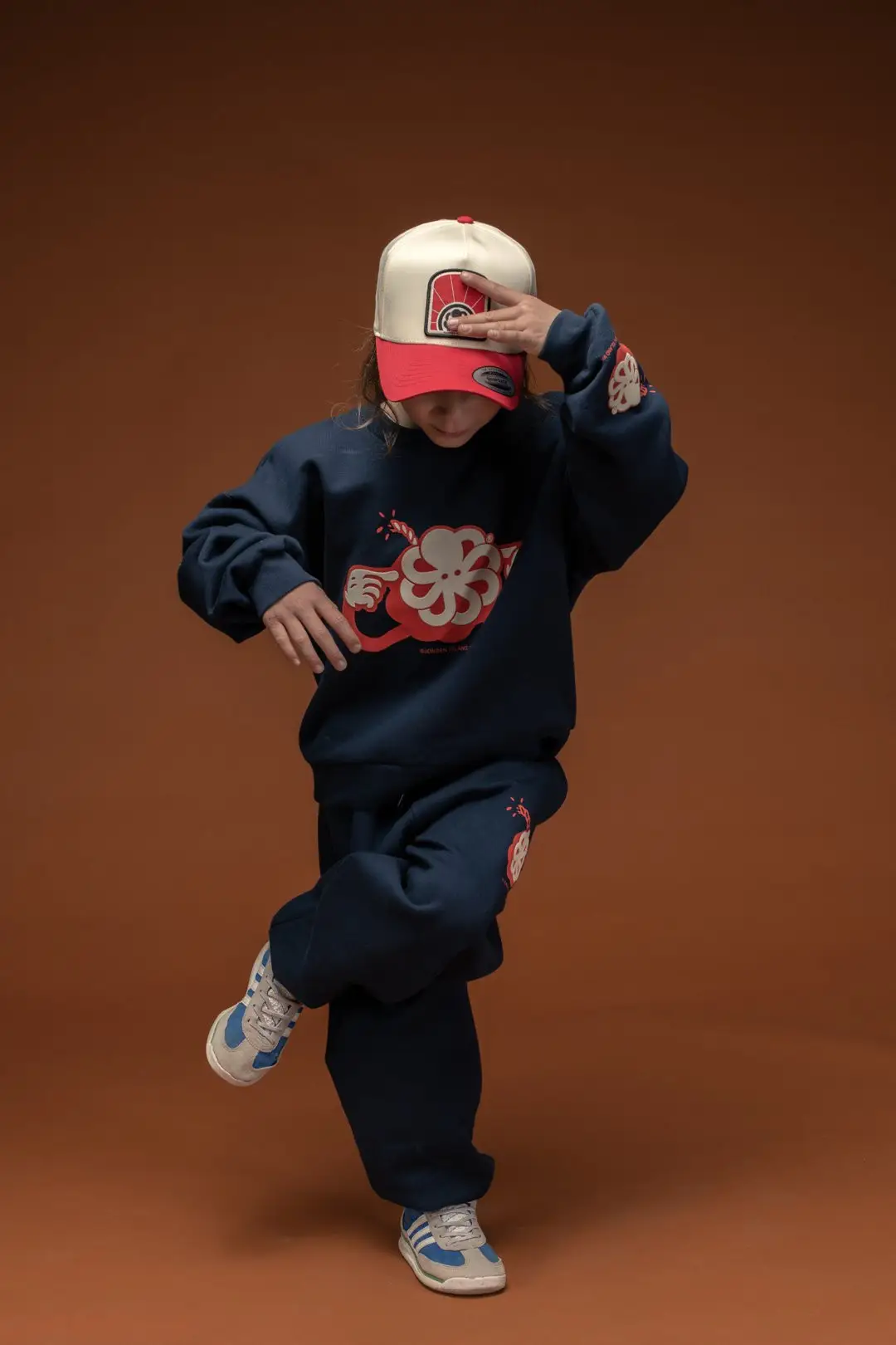 Sweat shirt kids big boom navy - Afbeelding 3