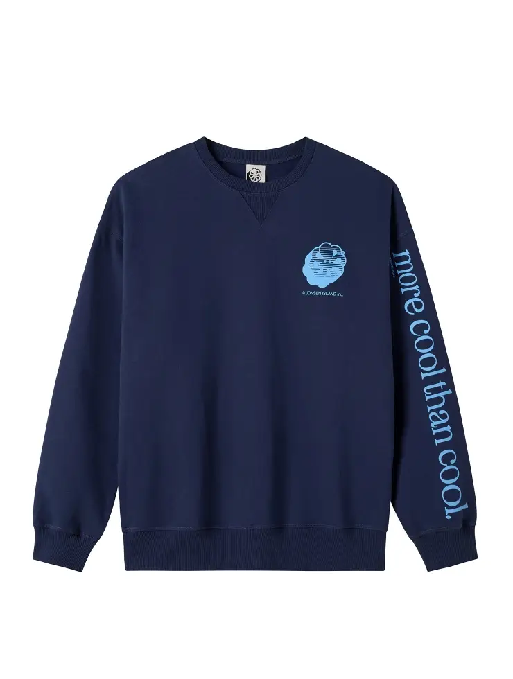 Sweat shirt confort more cool navy