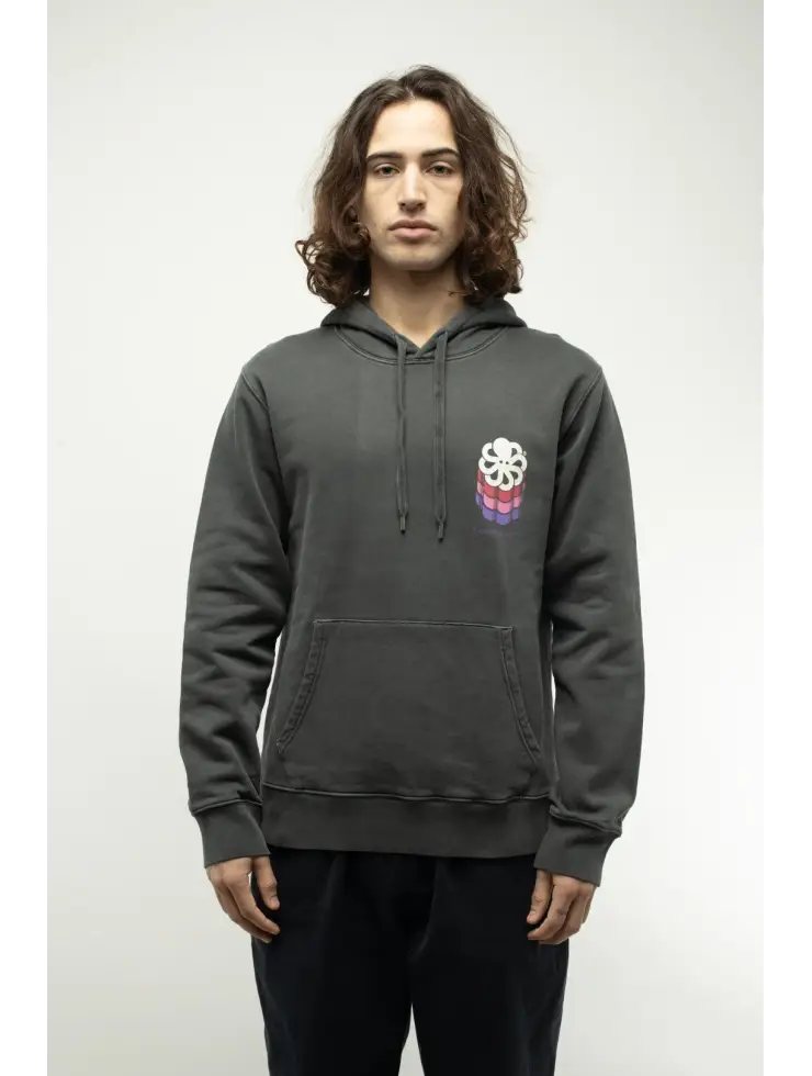 Hoodie classic maxi colors black - Afbeelding 2