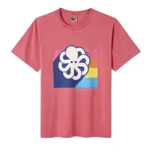 T-shirt classic 3D colors red f/o