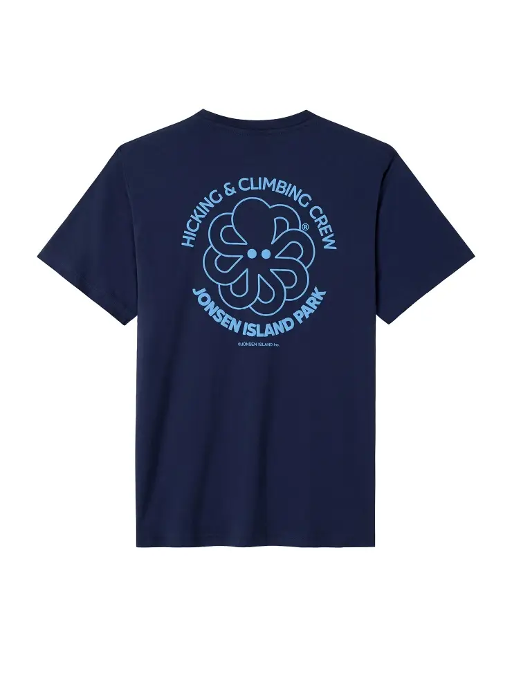 T-shirt classic hiking crew navy - Afbeelding 3